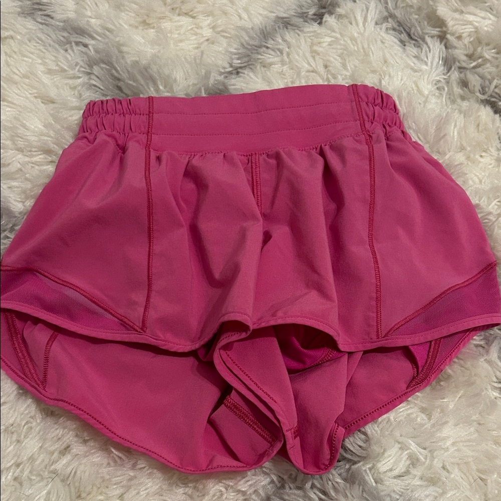 Women's Sonic Pink Lululemon shorts